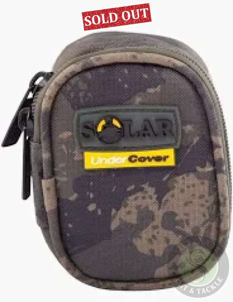 SOLAR TACKLE UNDERCOVER CAMO ACCESSORY POUCH - SMALL SOLAR TACKLE