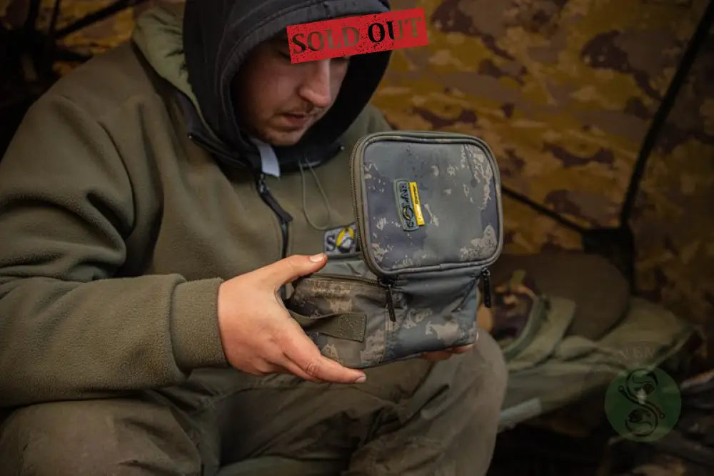 SOLAR TACKLE UNDERCOVER CAMO ACCESSORY POUCH - SMALL SOLAR TACKLE