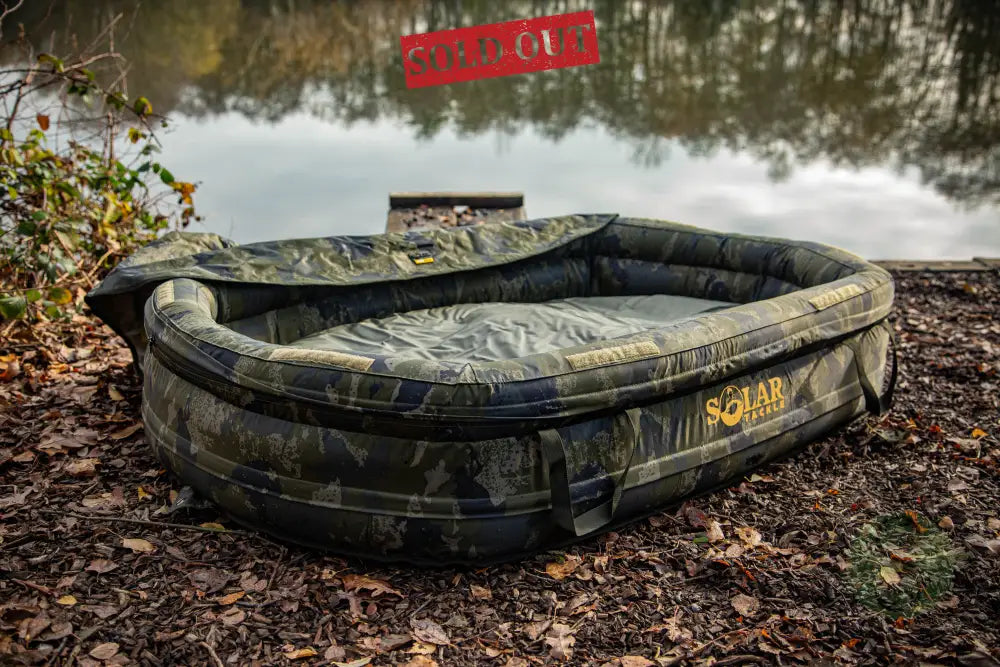 SOLAR TACKLE UNDERCOVER CAMO INFLATABLE UNHOOKING MAT SOLAR TACKLE
