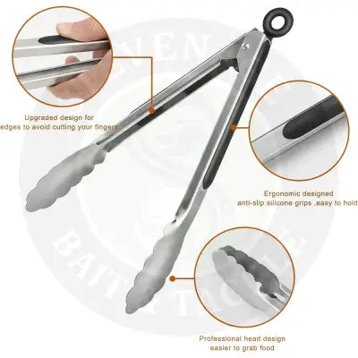 Stainless Steel Kitchen Tongs COOKING