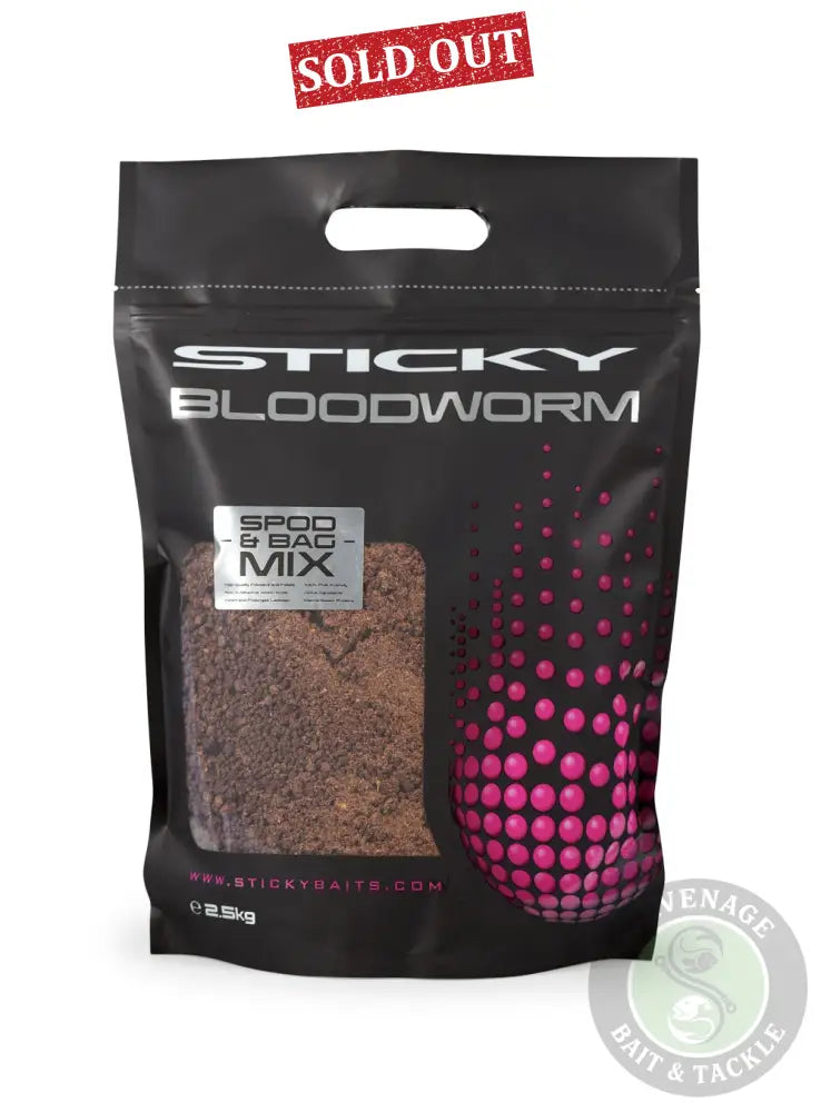 STICKY BAITS - BLOODWORM SPOD & BAG MIX STICKY BAITS