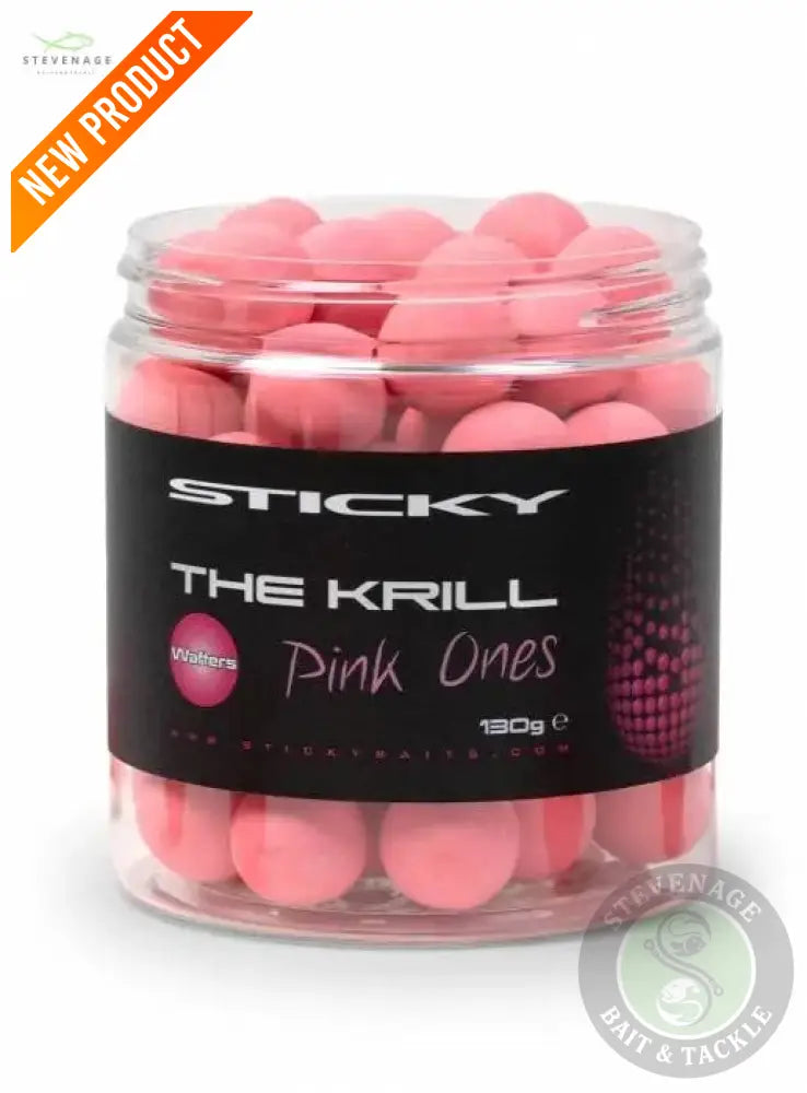 Sticky Baits -THE KRILL PINK ONES WAFTERS STICKY BAITS
