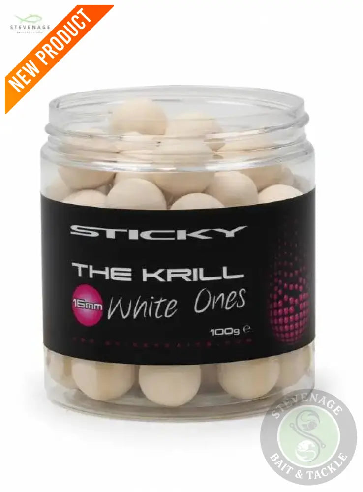 Sticky Baits -THE KRILL WHITE ONES STICKY BAITS