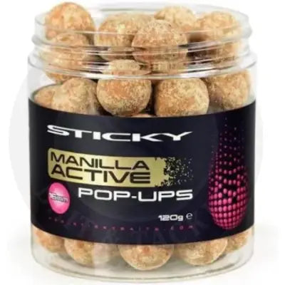 Sticky Baits -Manilla Active Pop-Ups 16mm STICKY BAITS