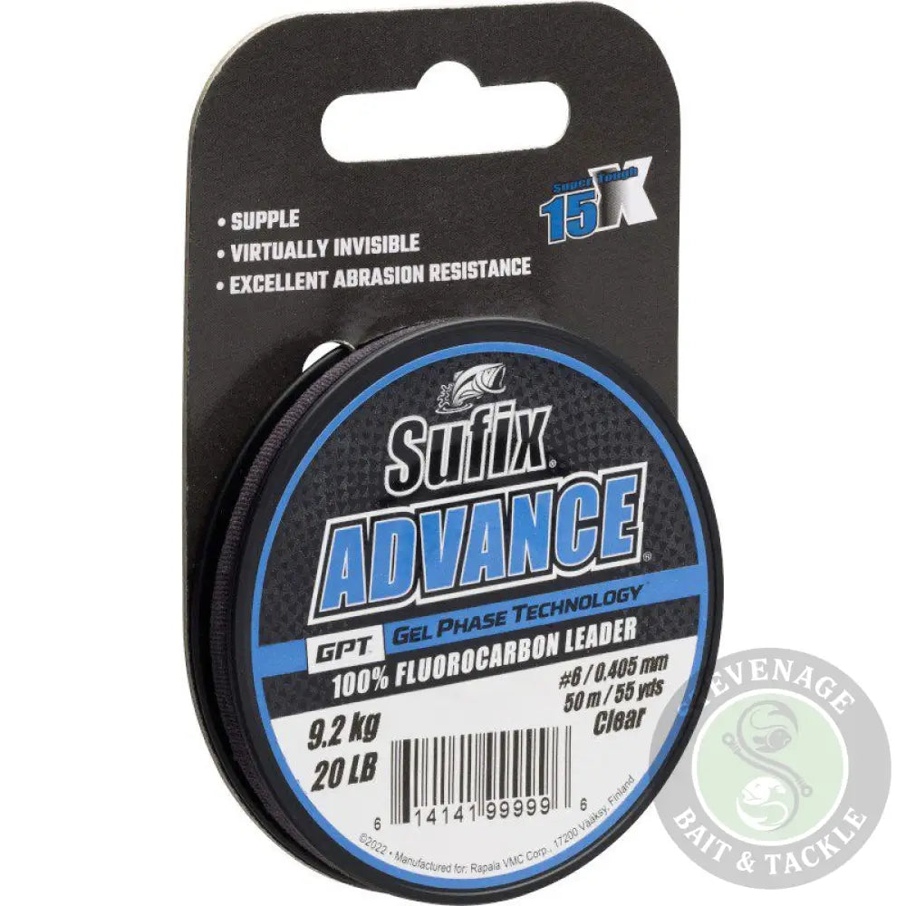 Sufix Advance Fluorocarbon 50m - 4lb - 0165 mm - Sufix