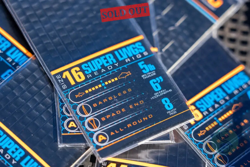 Super LWGS Pole Rigs 6’’ | 18 (0.13mm) TACKLE GURU