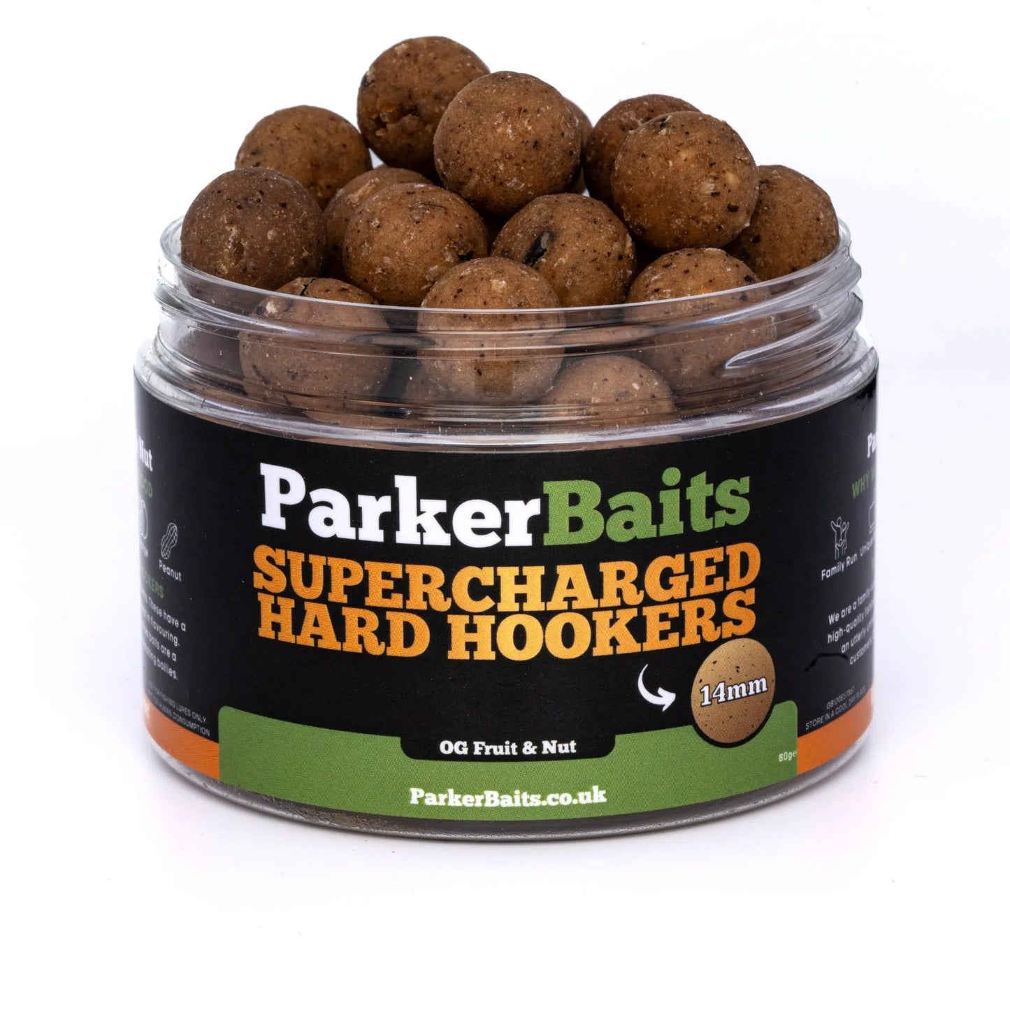 Parker Baits -Hook Baits - Hard Hookers  - OG Fruit & Nut