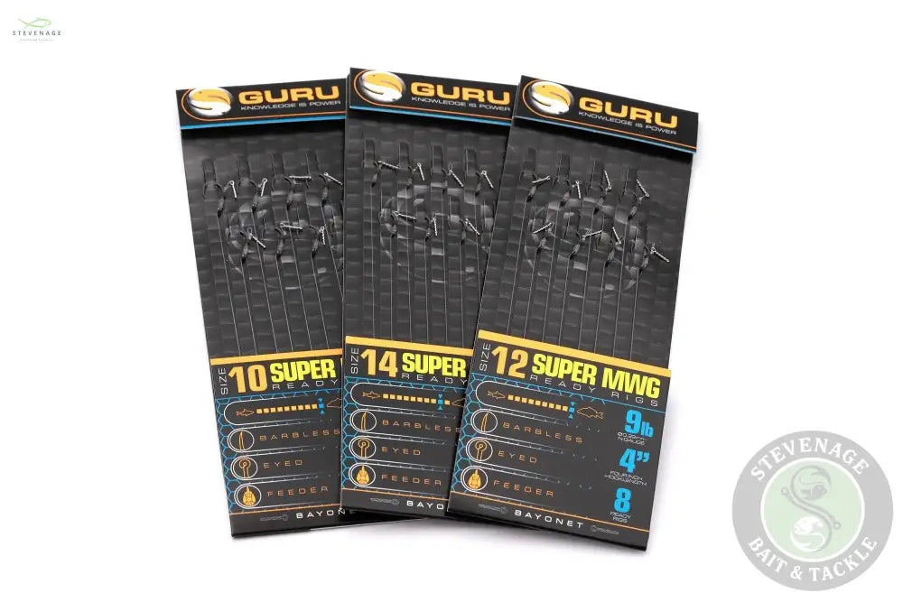 Guru 4” SMWG Bayonet Rig Size 14 To 6lb TACKLE GURU