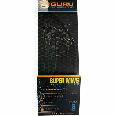 Guru 4” SMWG Bayonet Rig Size 14 To 7lb TACKLE GURU