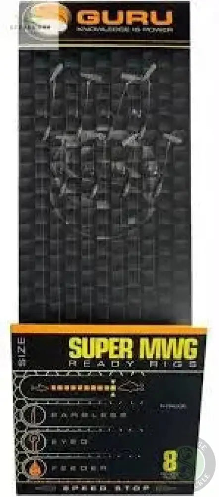 Guru 4” SMWG Speedstop Size 14 To 6lbs TACKLE GURU