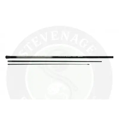 Black and silver Guru kinewedge power A-class 3m fishing whip with sleek segmented design for effective fishing