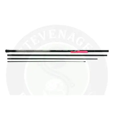 Black and pink segmented fishing rod with a-class 4m branding for effective fishing by tackle guru-a-class whip simple whip setup