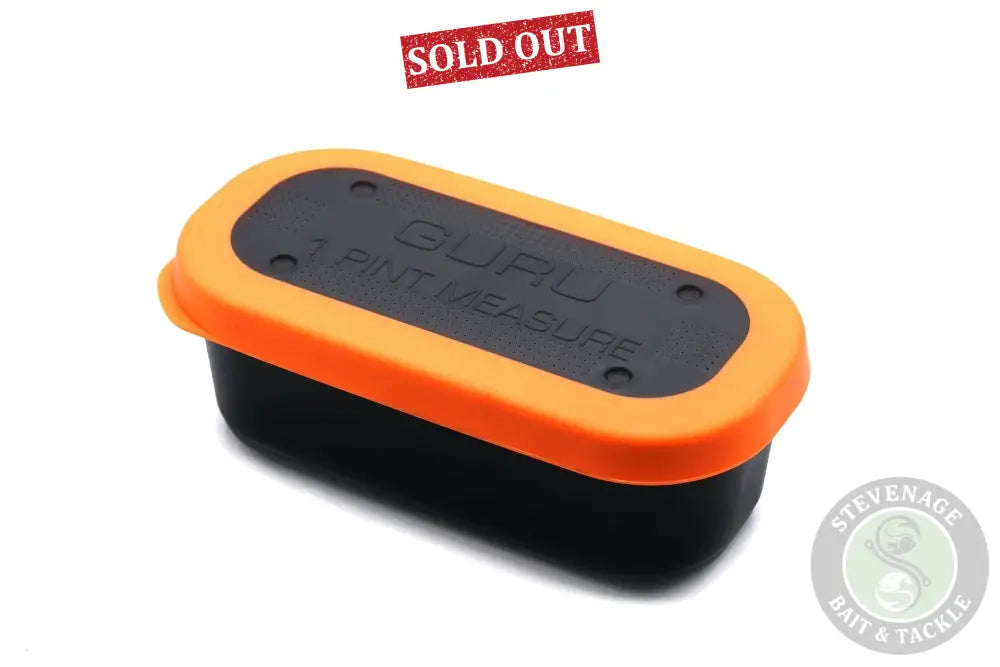 Tackle Guru - Bait Box 1.1 Pint Orange 030 End Tackle & Accessories