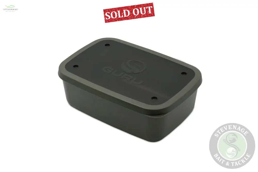 Tackle Guru - Bait Box Solid Lid 5.3 Pint Green TACKLE GURU