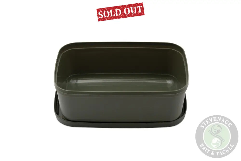 Tackle Guru - Bait Box Solid Lid 5.3 Pint Green
