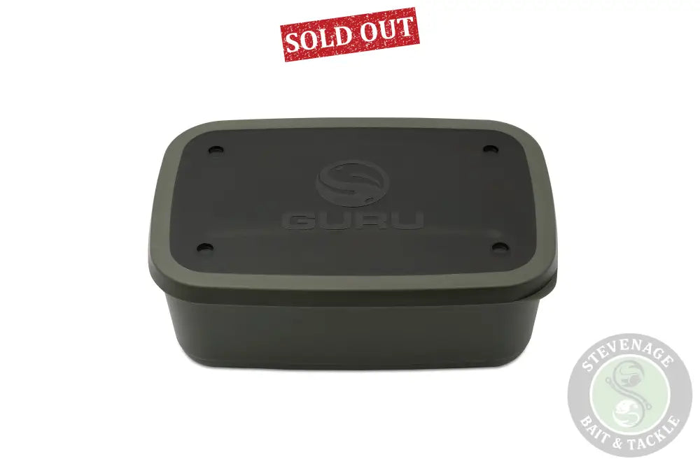 Tackle Guru - Bait Box Solid Lid 5.3 Pint Green
