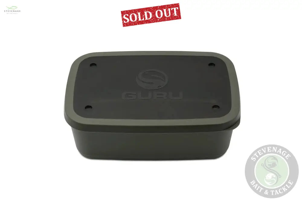 Tackle Guru - Bait Box Solid Lid 5.3 Pint Green TACKLE GURU