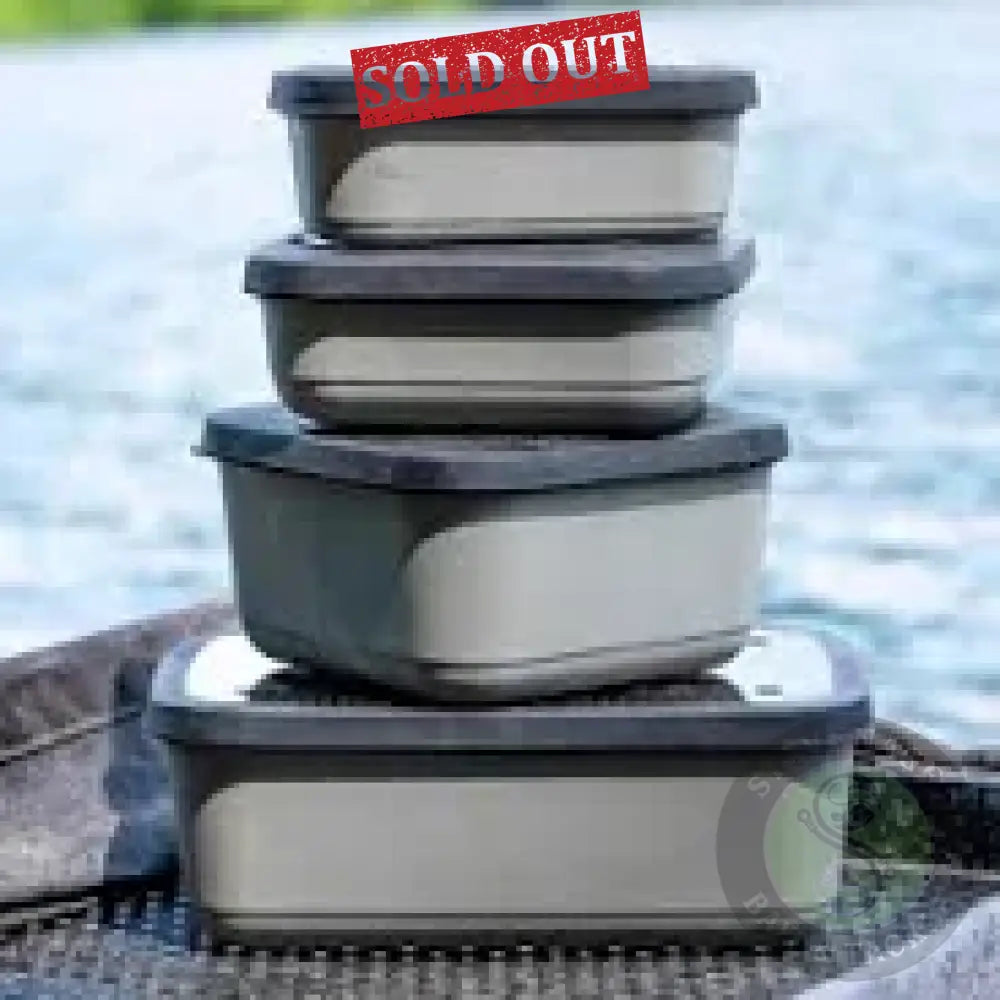 Tackle Guru - Conti Bait Box 3.3 Pint Grey TACKLE GURU
