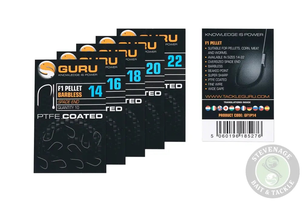 Tackle Guru - F1 Pellet Barbless Spade End