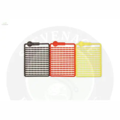 Tackle Guru - Micro Hair Stops - Red Brown Yellow Tackle Guru