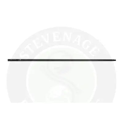 Black carbon fiber fishing rod blank with sleek finish and subtle tackle guru branding near handle end for n-gauge pro handle use