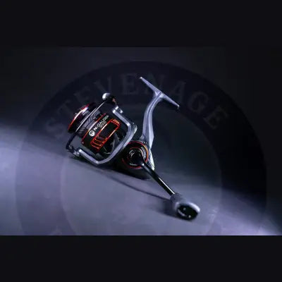 Black and red n-gauge pro 3000 spinning fishing reel with plus spare spool from tackle guru pro reel range pre order