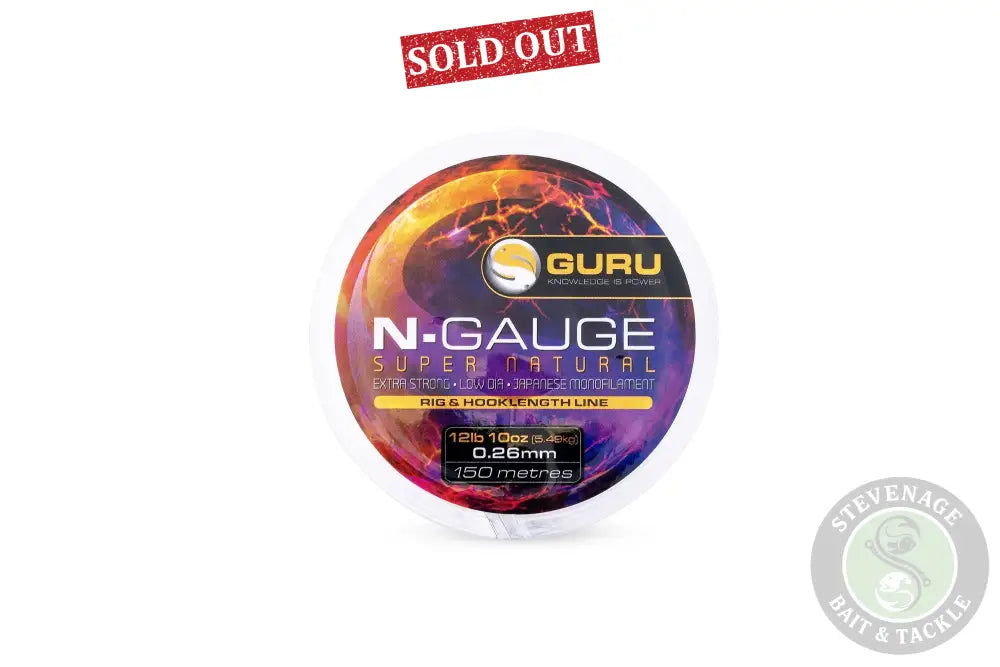 Tackle Guru - N-Gauge Super Natural Clear 0.08mm