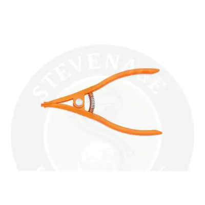 Tackle guru pellet pliers with orange plastic handles and spring-loaded mechanism ideal for stevenage bait and bait band use