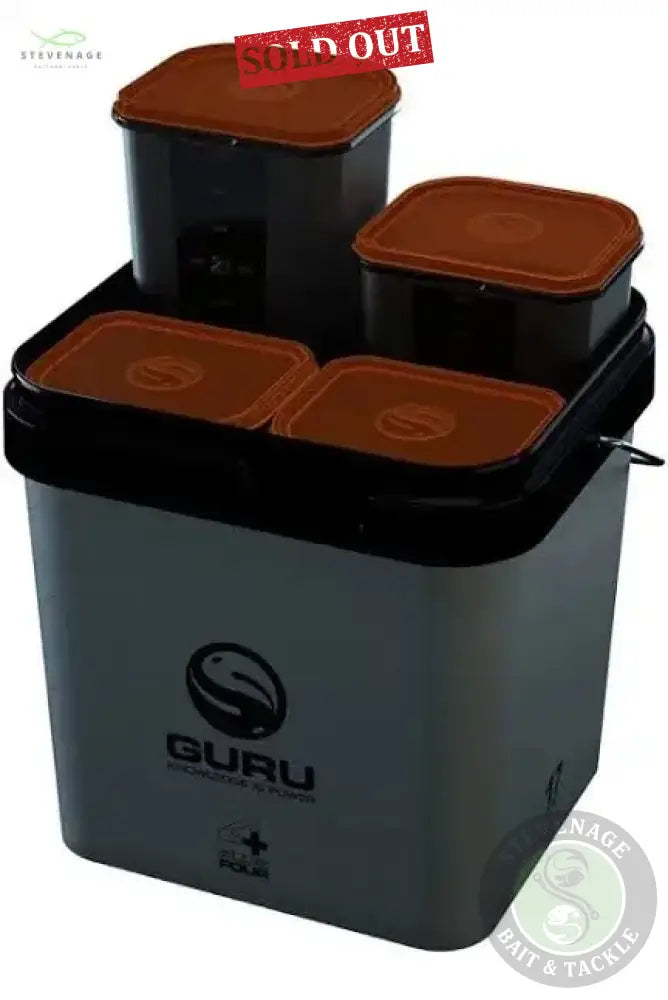 Guru Plus 4 Compartment Bucket TACKLE GURU