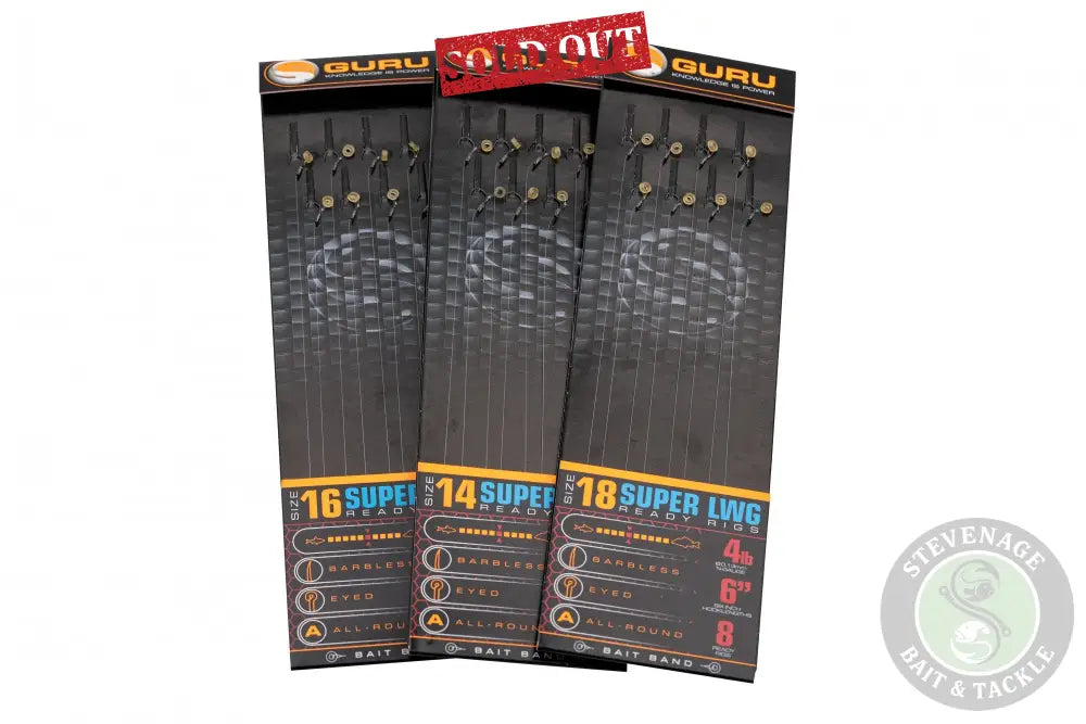 TACKLE GURU - Super LWG Bait Band Rigs 6’’ | 14 (0.17mm) 040 Rigs