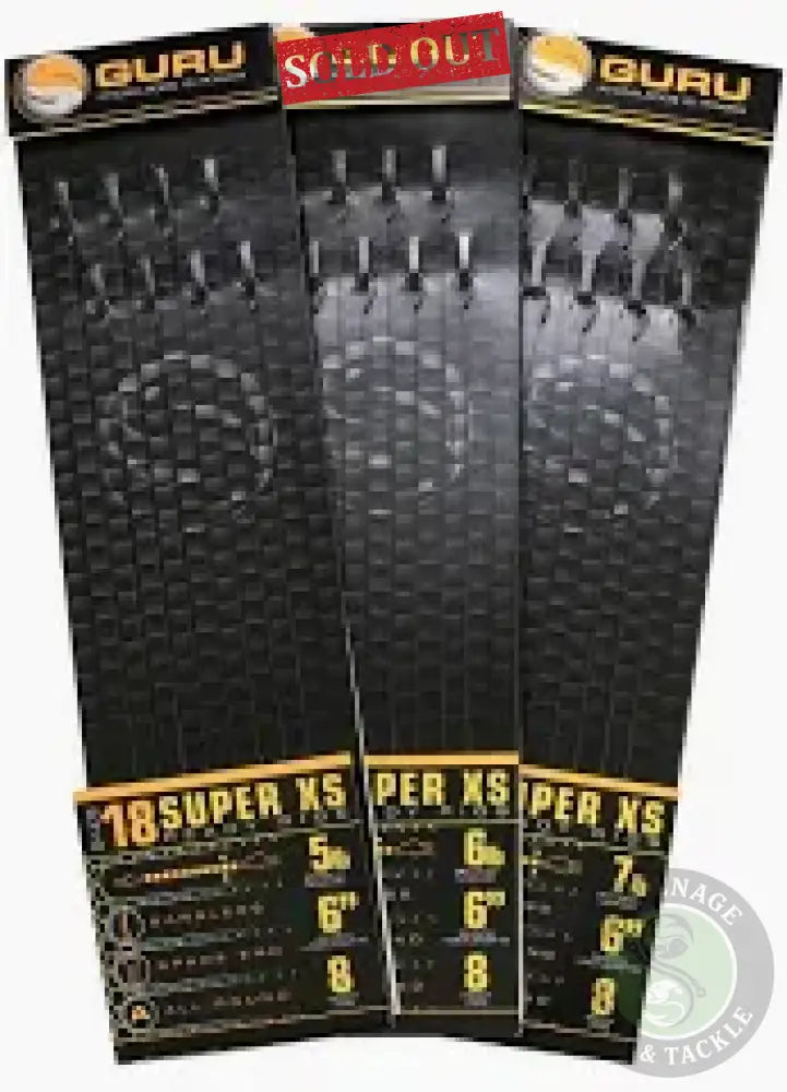 tACKLE gURU - Super XS Spade Pole Rigs 6’’ | 18 (0.15mm) TACKLE GURU