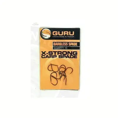 Guru X-Strong Carp Spade Barbless Size 20 TACKLE GURU
