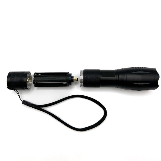 Tactical LED Flashlight & Carry Case