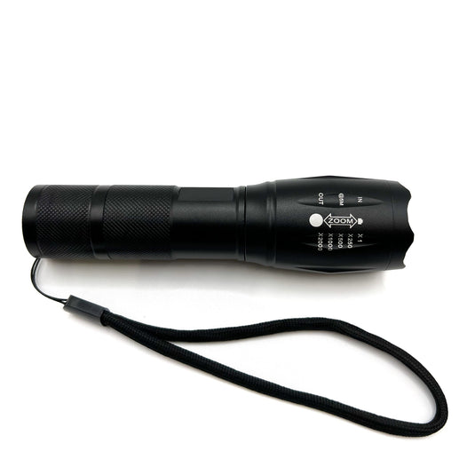 Tactical LED Flashlight & Carry Case