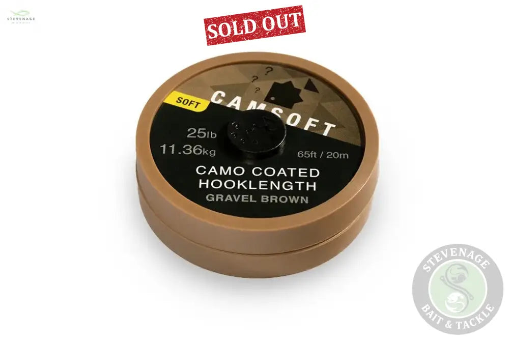 Thinking Anglers 18LB CAMSOFT HOOKLENGTH CAMO GRAVEL BROWN THINKING ANGLERS