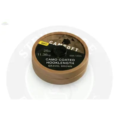 Thinking Anglers 25LB CAMSOFT HOOKLENGTH CAMO GRAVEL BROWN THINKING ANGLERS