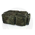 Thinking anglers camfleck compact barrow bag with camouflage pattern multiple zippered compartments and durable fabric