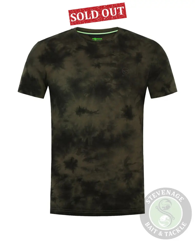 Tie Dye Tee | Dark Olive S 100 Clothing & Merch