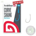 Trakker Curve Shank Hooks Size 4 (Barbless) Trakker
