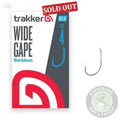 Trakker Wide Gape Hooks Size 4 (Barbless) Trakker