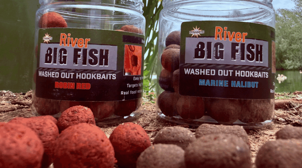 Dynamite Baits Big Fish River Washed Out Hookbaits Marine Halibut