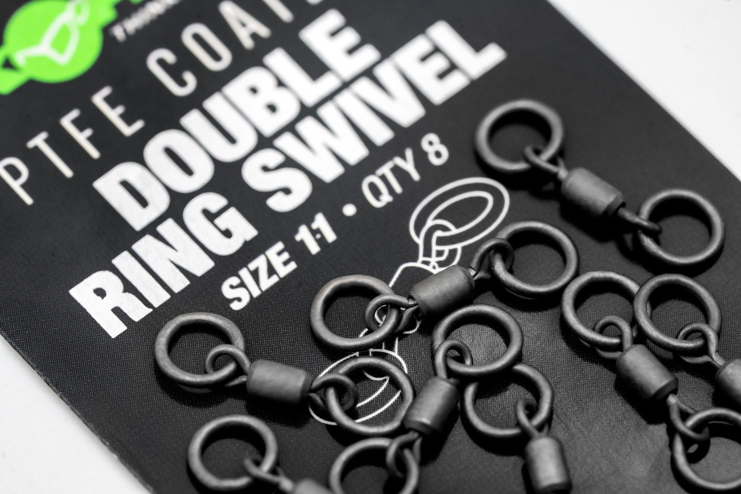 Korda - PTFE Double Ring Swivel Size 11