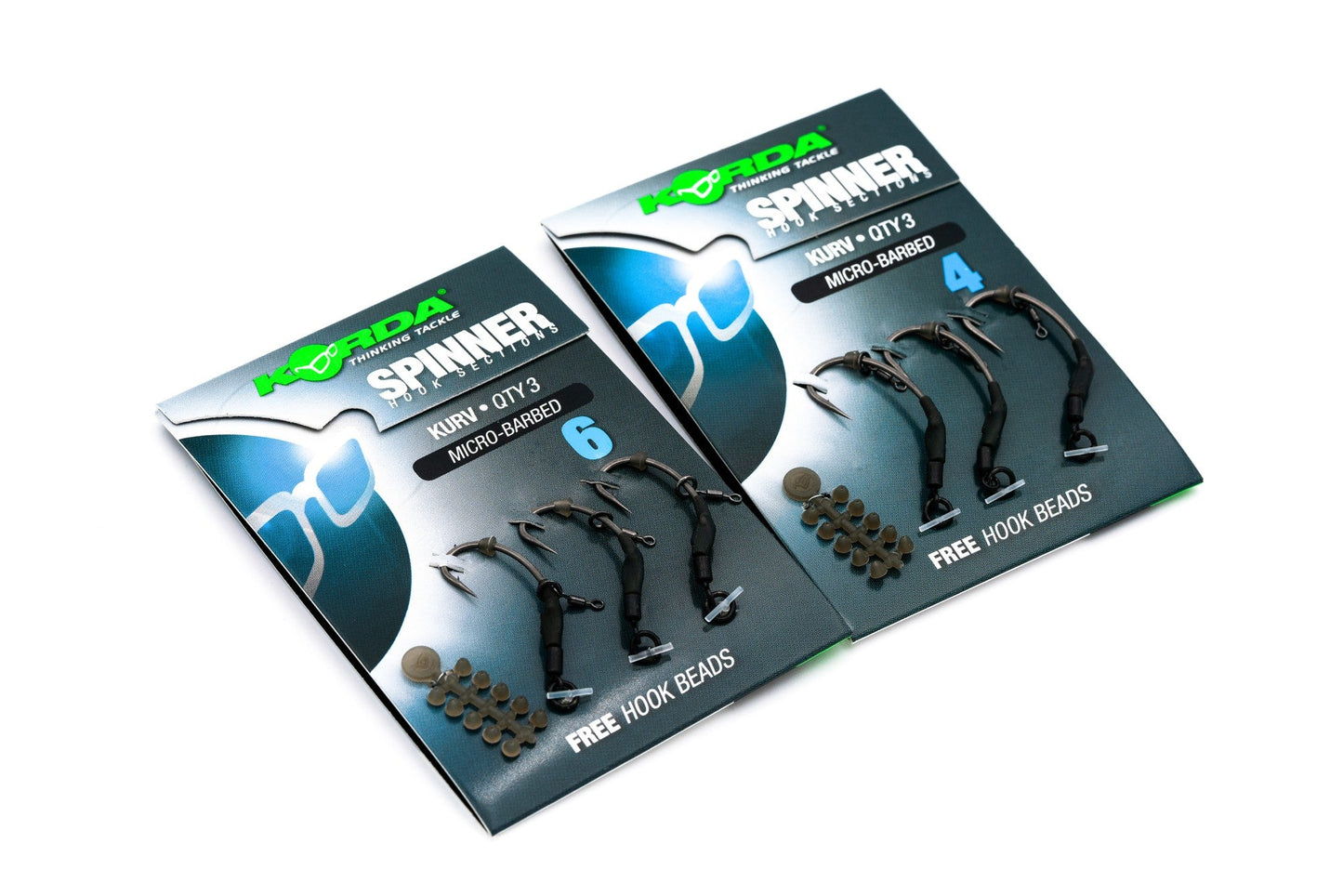 Korda - Spinner Hook Sections Kurv (x3