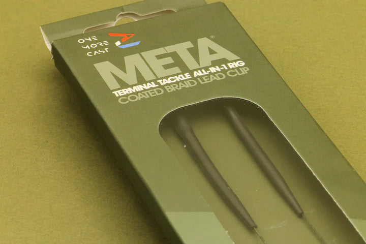 META TERMINAL TACKLE ALL-IN-1 RIG COATED BRAID LEAD CLIP