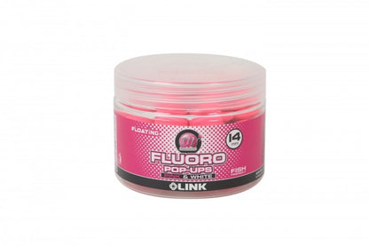 Mainline Baits - Fluro Pop Up Bright Pink & White Cell 14mm
